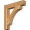 Ekena Millwork Legacy Block Rough Sawn Bracket, Western Red Cedar, 4"W x 24"D x 24"H BKT04X24X24LEC05RWR - alternate 1